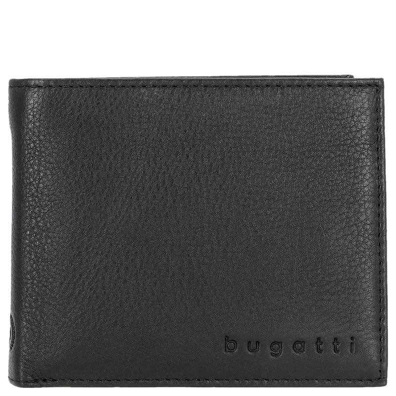 bugatti Sempre - Cartera con monedero 12 cm (schwarz)