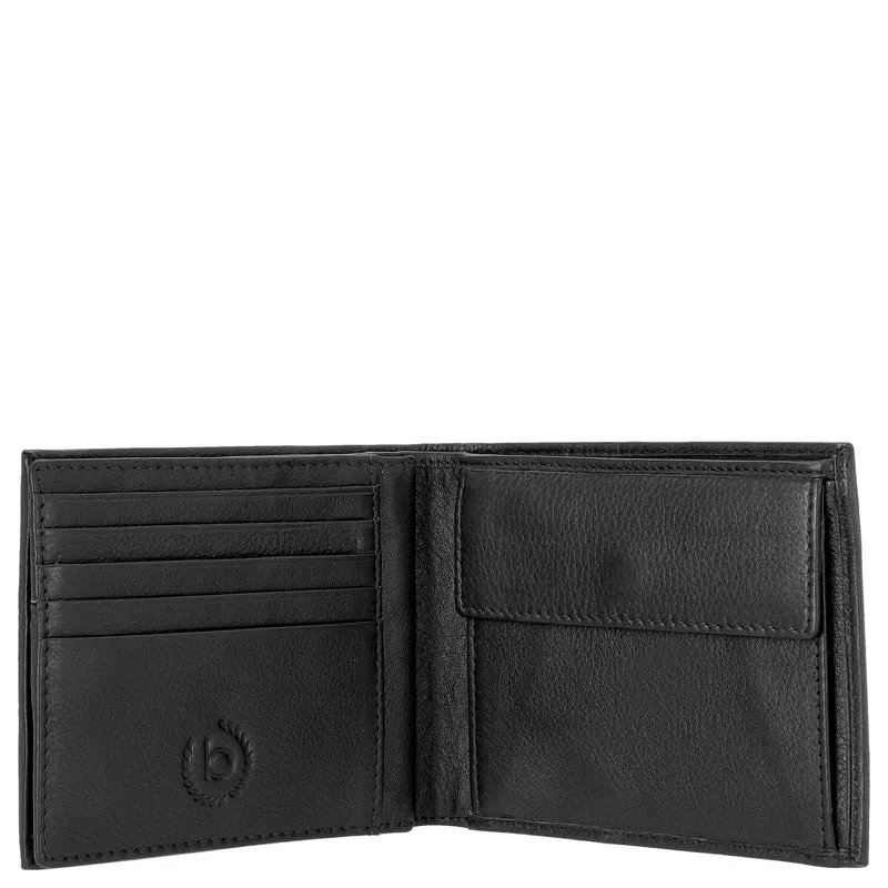 bugatti Sempre - Cartera con monedero 12 cm (schwarz)