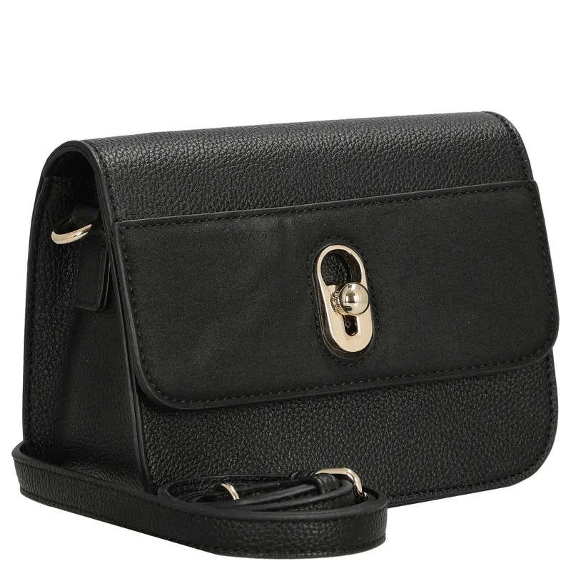 Seidenfelt SFM215 - Bolso de hombro 19 cm (black/gold)