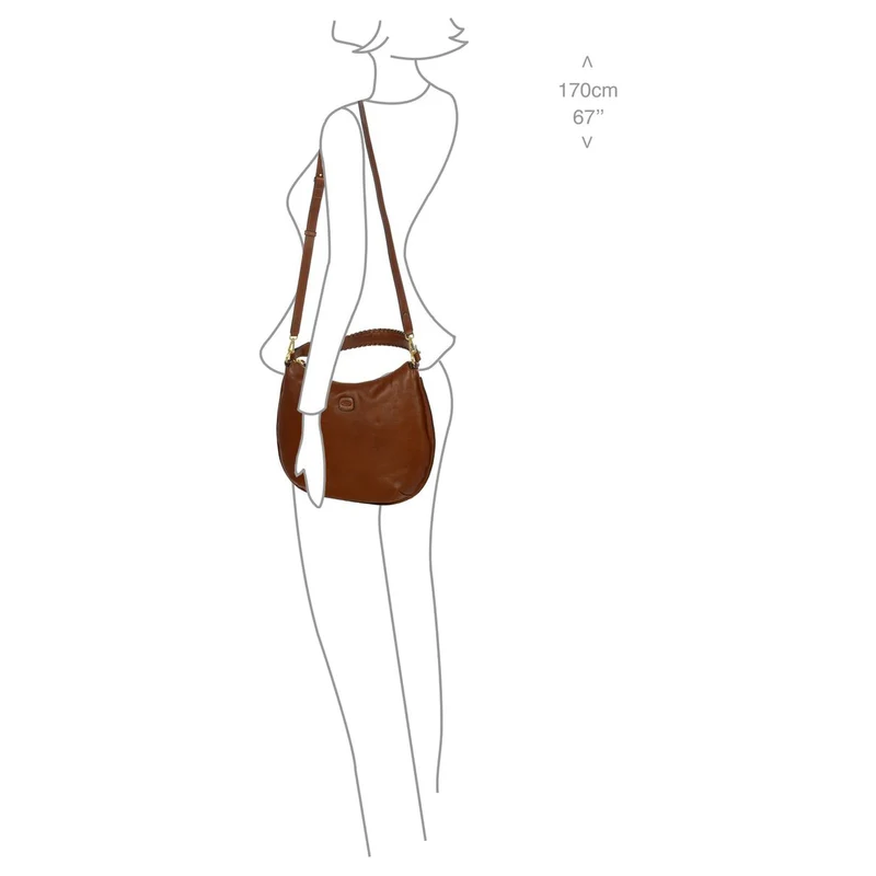 Brics Volterra - Bolso de hombro 39 cm (tobacco)