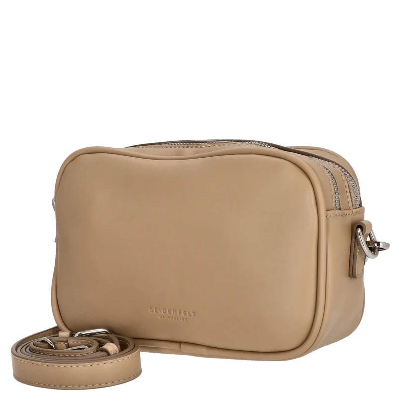 Seidenfelt Hede Box Crossbody - Bandolera 21 cm (almond)