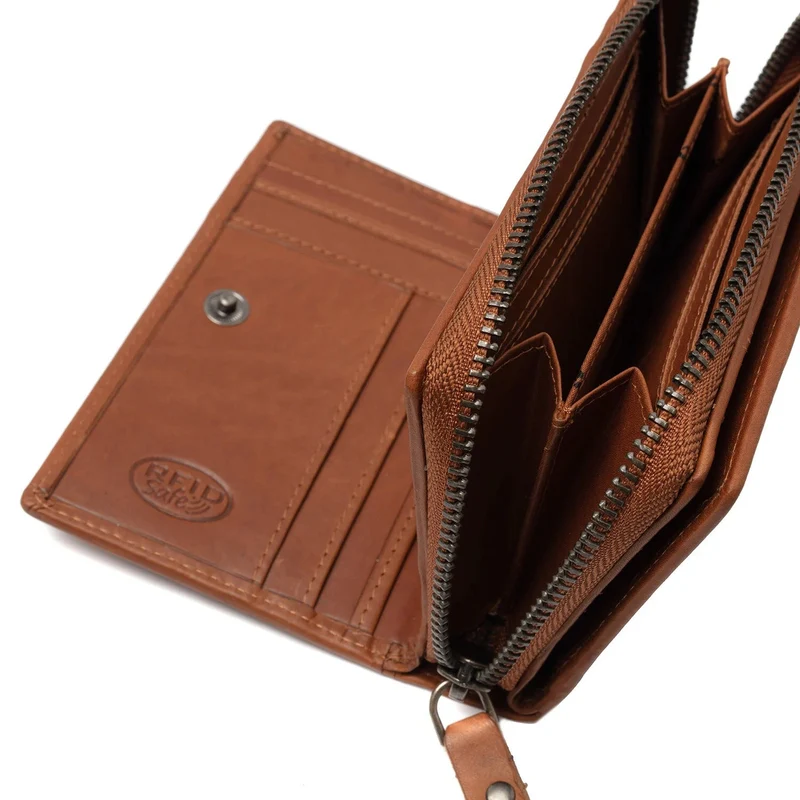 The Chesterfield Brand Dalma - Cartera 16 cc 13 cm RFID (cognac)