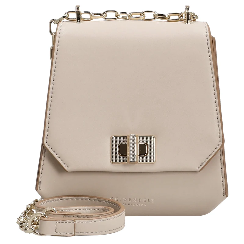Seidenfelt Örsjö - Bolso bandolera 16 cm (beige)