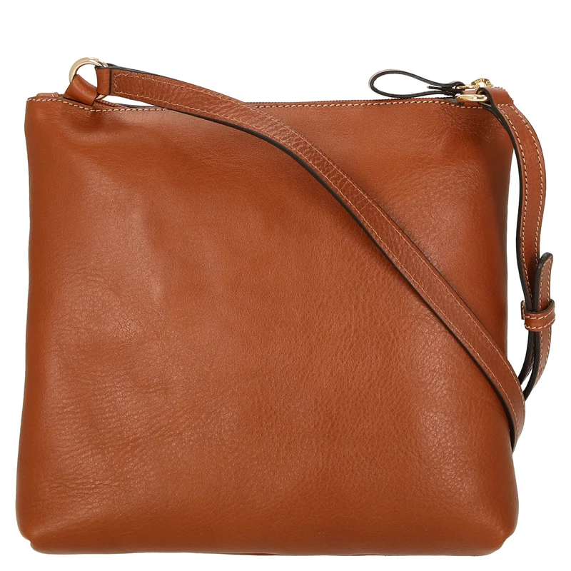 Brics Life Pelle - Bolso bandolera 25 cm (cognac)