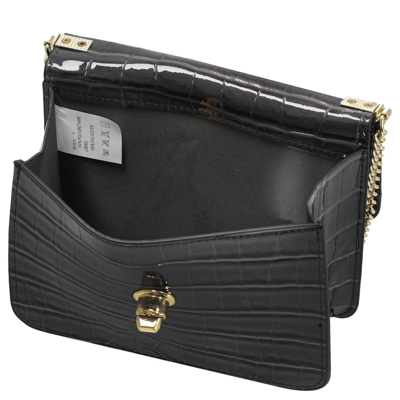 Seidenfelt Tuuli Small - Bolso bandolera 17 cm (antracite/gold)