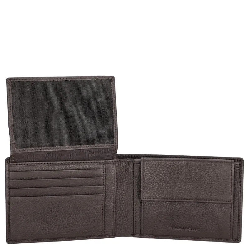 Piquadro Modus - Cartera de hombre 7cc 12.5 cm RFID (plum)