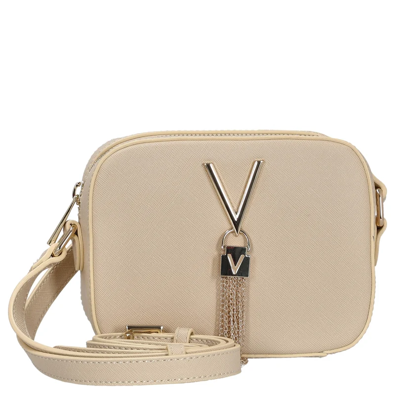 Valentino Bags Divina SA - Bolso bandolera 17 cm (ecru)