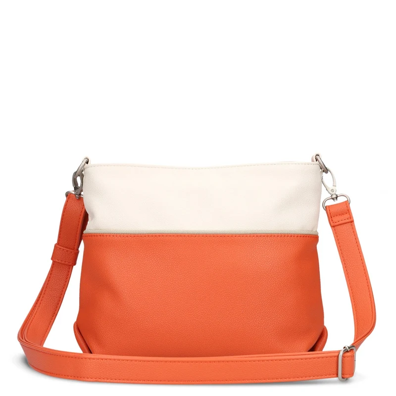 zwei Jana J8 - Bolso de hombro 27 cm (papaya)
