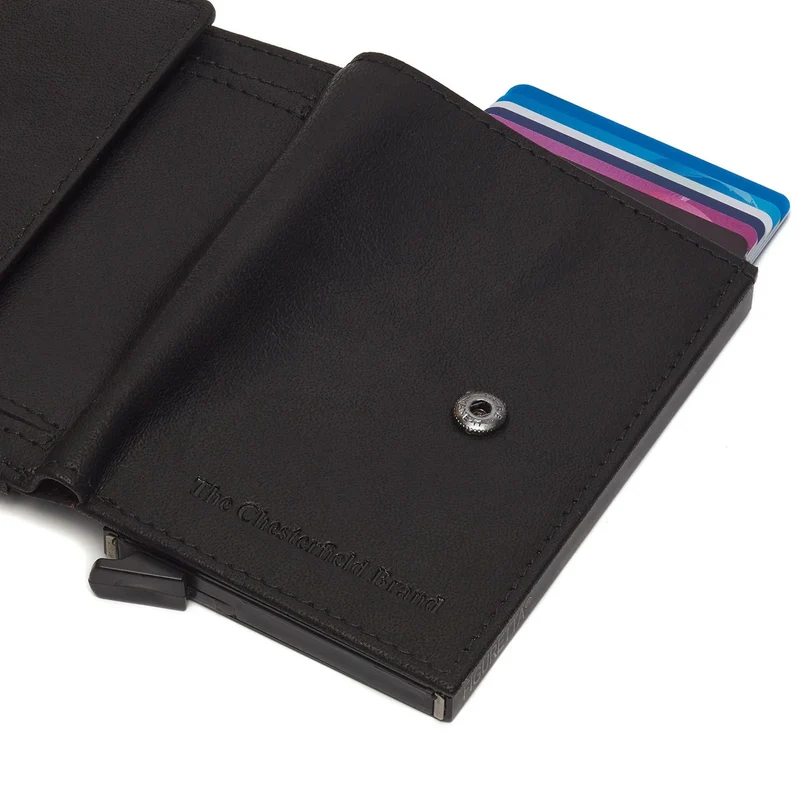 The Chesterfield Brand Hannover - Tarjetero 6cc 10 cm RFID (black)