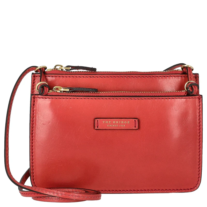The Bridge Rustici - Bolso de hombro 21 cm (salmone)
