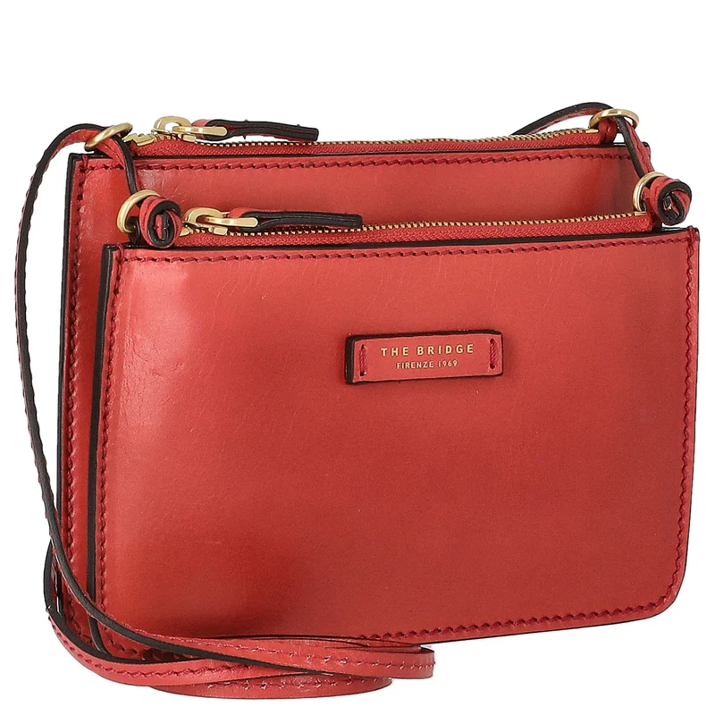 The Bridge Rustici - Bolso de hombro 21 cm (salmone)