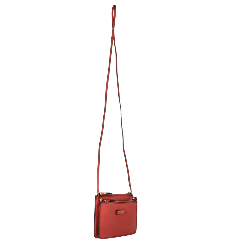 The Bridge Rustici - Bolso de hombro 21 cm (salmone)