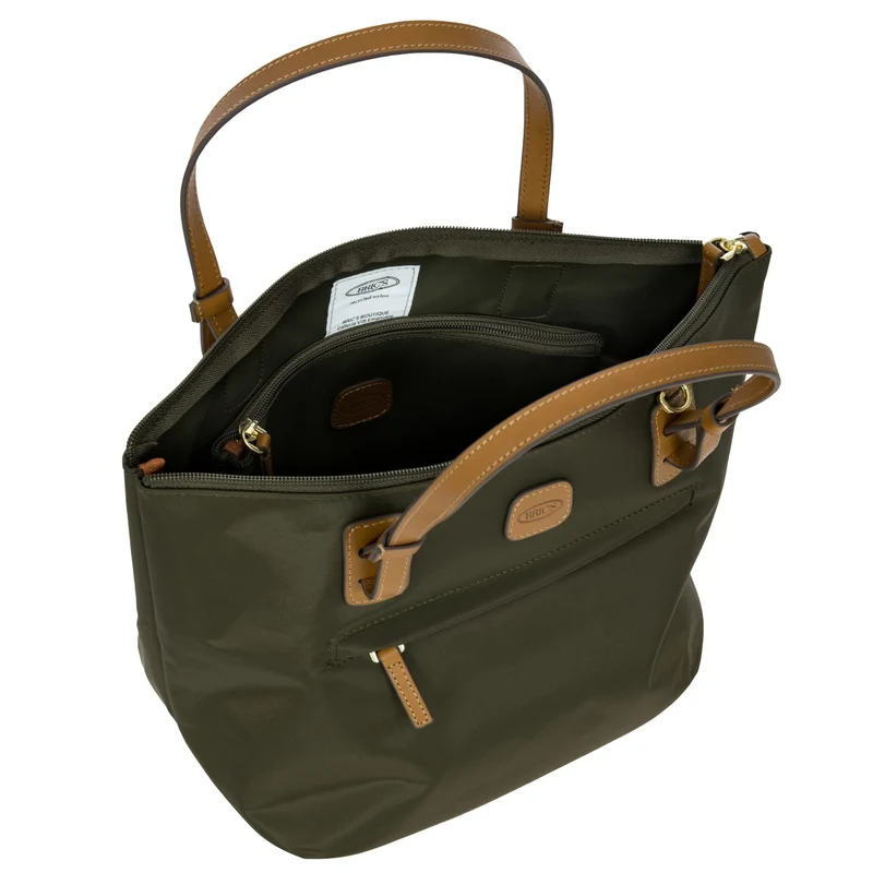 Brics X-Bag Shopping S Sportina - Bolso de hombro 25 cm (olive)