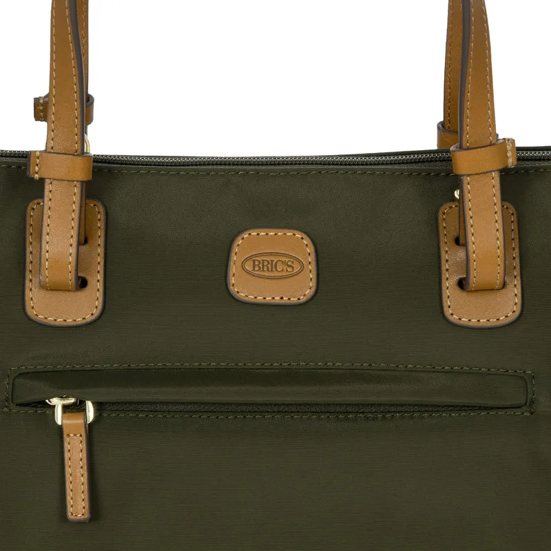Brics X-Bag Shopping S Sportina - Bolso de hombro 25 cm (olive)