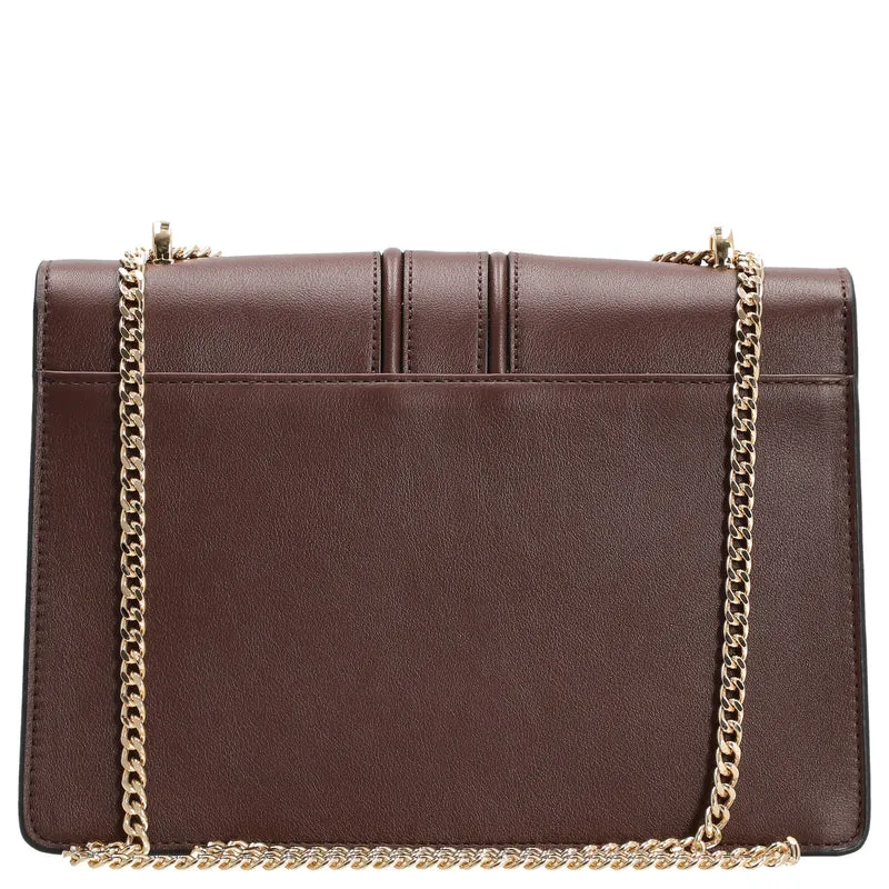 Seidenfelt Roros Big - Bolso de hombro 28 cm (oxblood/gold)