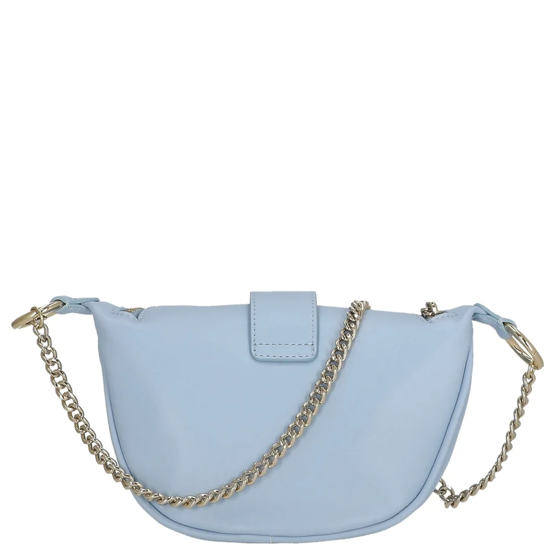 Seidenfelt Sonka - Bolso bandolera 19 cm (shy blue/gold)