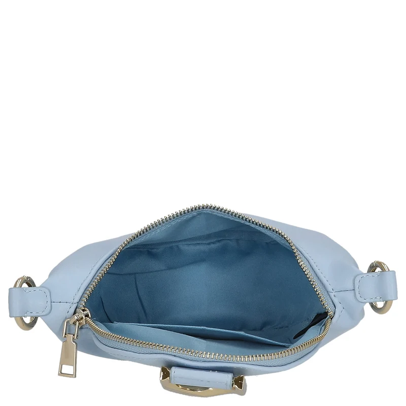 Seidenfelt Sonka - Bolso bandolera 19 cm (shy blue/gold)