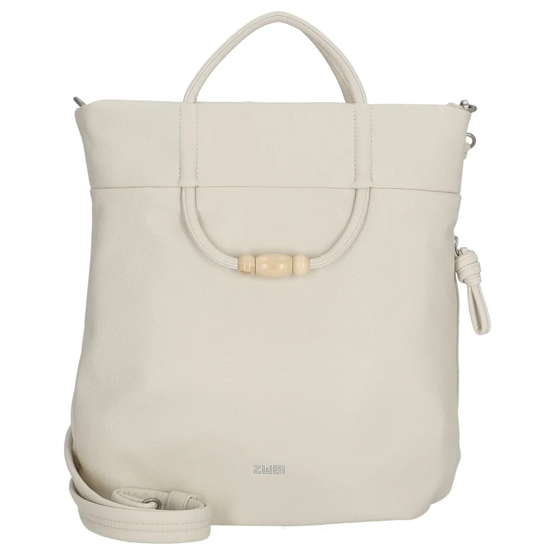 zwei Perla PE120 - Bolso de mano 34 cm (off-white)