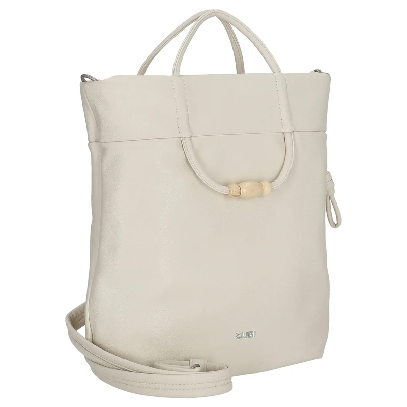 zwei Perla PE120 - Bolso de mano 34 cm (off-white)