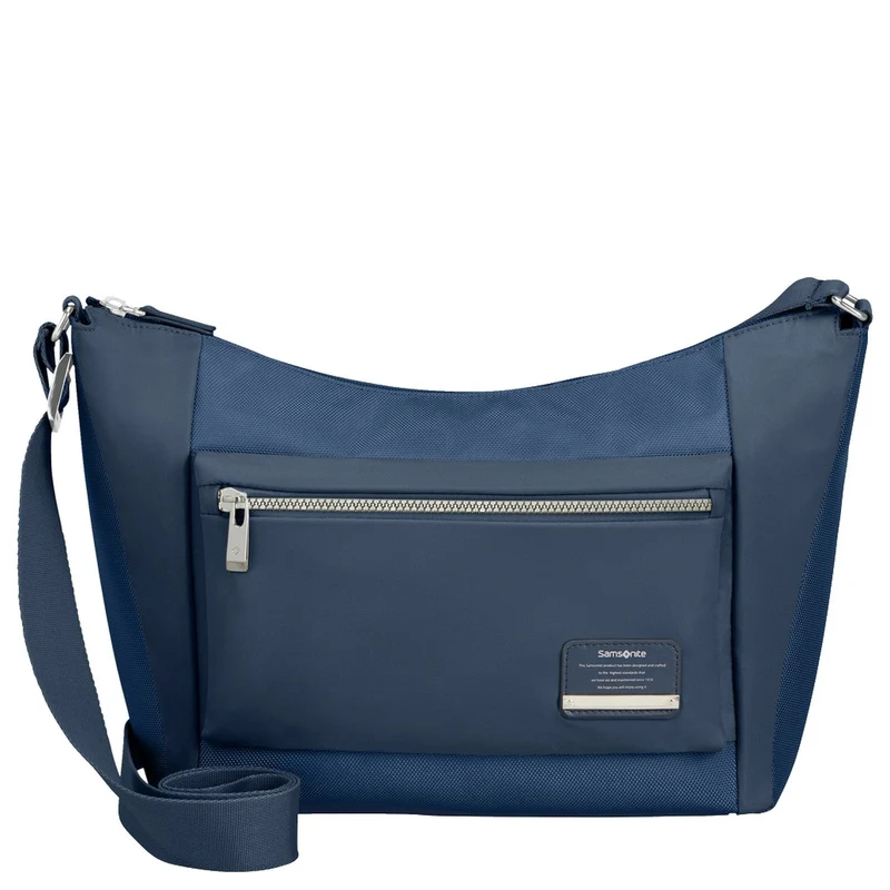 Samsonite Women's Openroad Chic - Bolso de hombro 41 cm (color: azul medianoche)