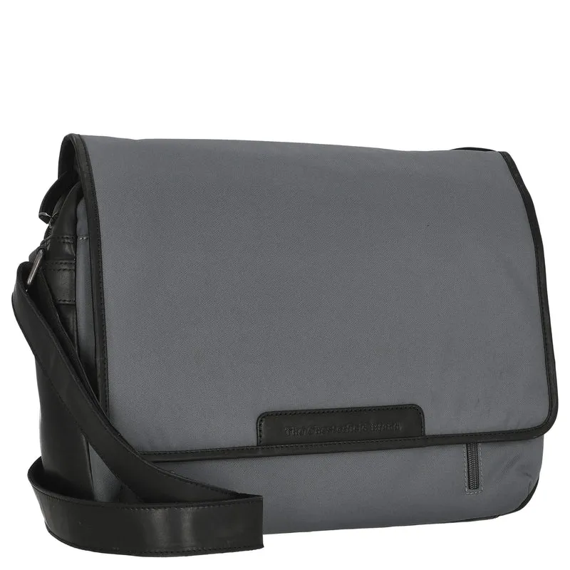 The Chesterfield Brand Fusion Falun - Bolso bandolera 15" 40 cm (light grey)
