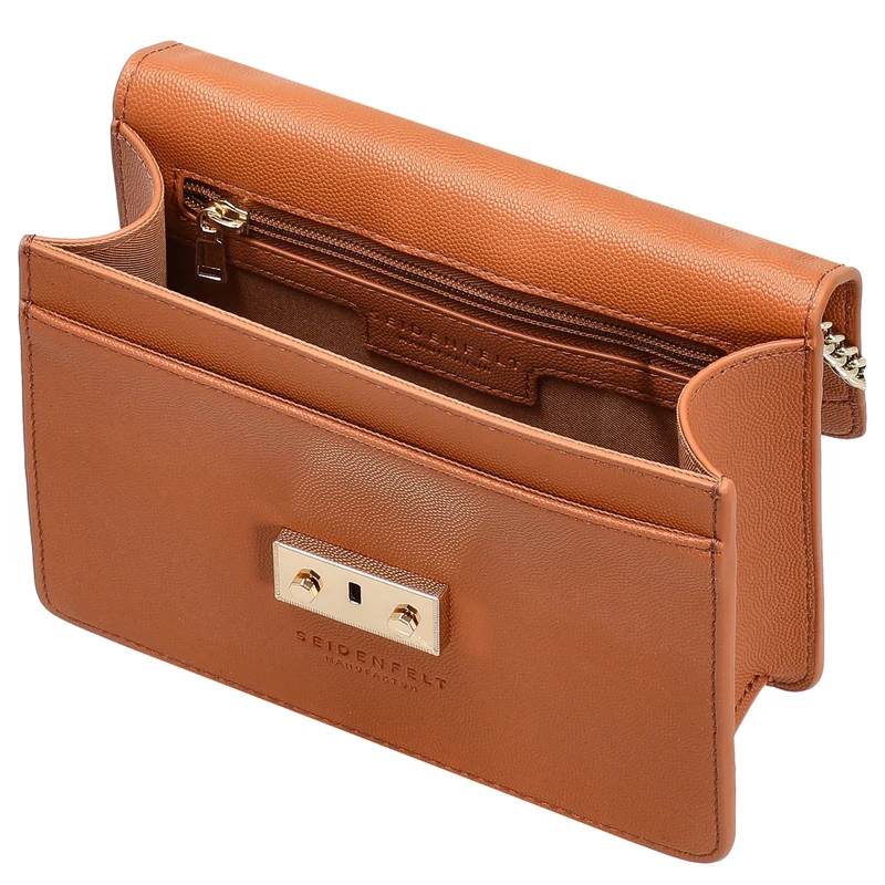 Seidenfelt Roros - Bolso de hombro 21 cm (caramel)